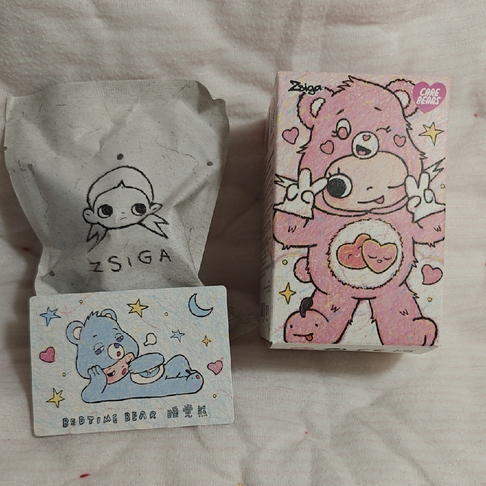 Pop Mart Zsiga X Care Bear Figures (Bedtime Bear)